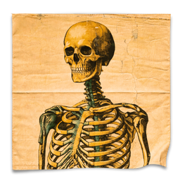 Skeleton Cotton Bandana