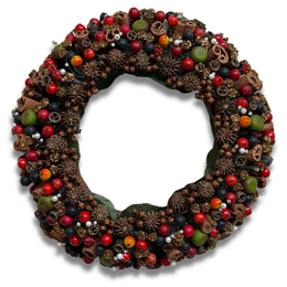 Large Decorative Berry Wreath