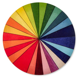 Summerill & Bishop x John Derian 'Color Wheel' Round Cork-Backed Placemat