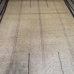 6'10 x 15'8" Vintage Moroccan Tuareg Mat 41