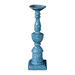 Blue Coral Candlestick