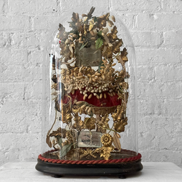19th Century French Globe de Mariée Marriage Cloche (GM05)