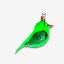 Green Bird Ornament