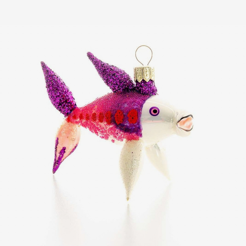 Purple & Pink Fish Ornament