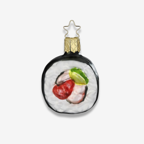 Futo Maki Sushi Roll Ornament