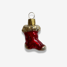 Mini Enamel Boot Ornament