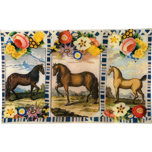 3 Horses (Collage)