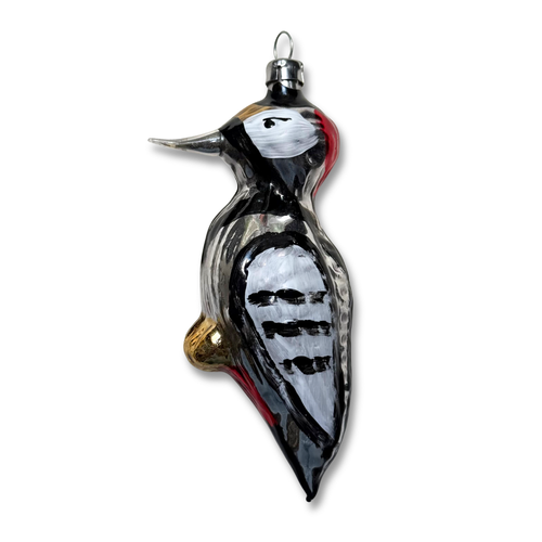 Nostalgic Woodpecker Ornament
