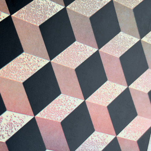 Notebook in Black/Pink