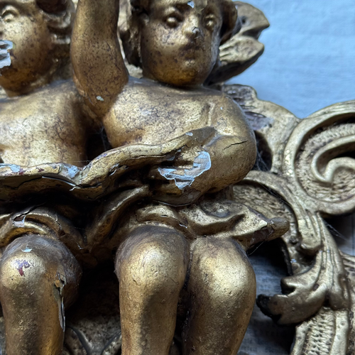 19th-century Gilt Over Door Architectural Element