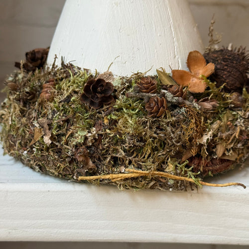Handmade Wooden Mushroom Creation (#10) by Crystal Sloan
