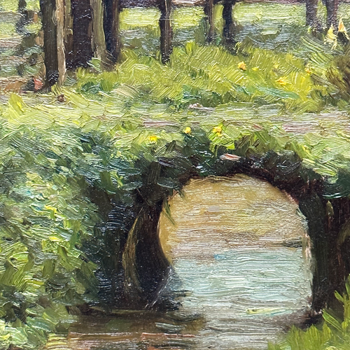 Evert Rabbers Early 20th-century Landscape Painting (ER2409)