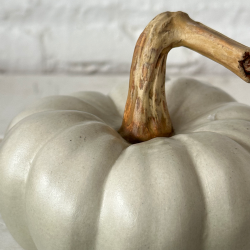 Small Porcelain Crown Prince Squash