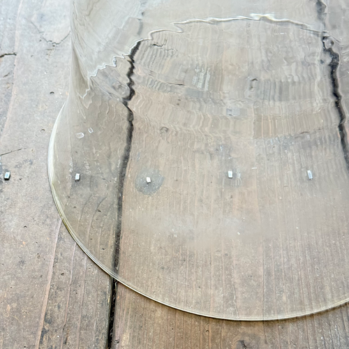 Large 19th-century French Glass Cloche de Melon (LG-10)