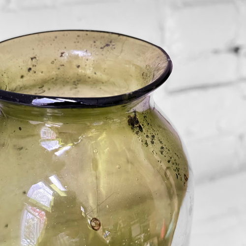 18th-century 10.25" French Pickling Jar (P-10)