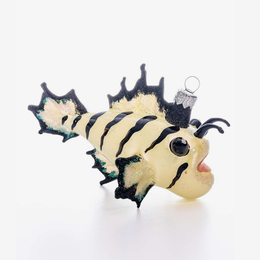 Black & White Fish Ornament