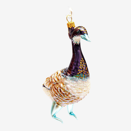 Brown Duck Ornament