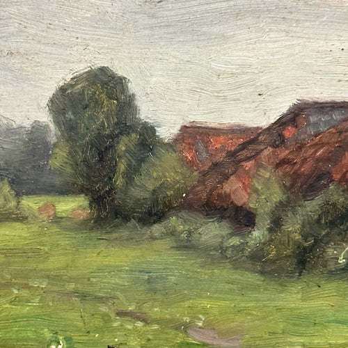 Evert Rabbers Landscape Painting (2311)