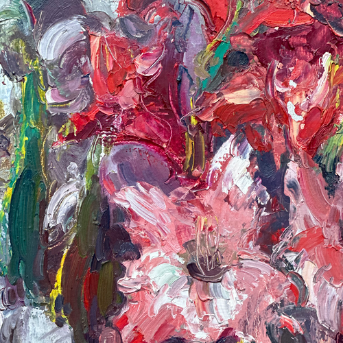Dutch Floral Amaryllis Still Life Painting