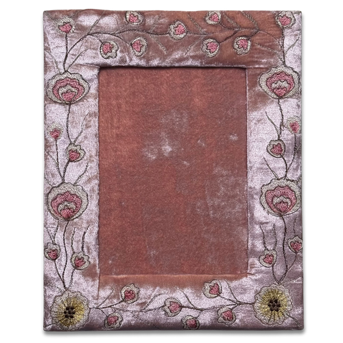 Sona Silk Velvet Tabletop Frame in Old Rose (#11)