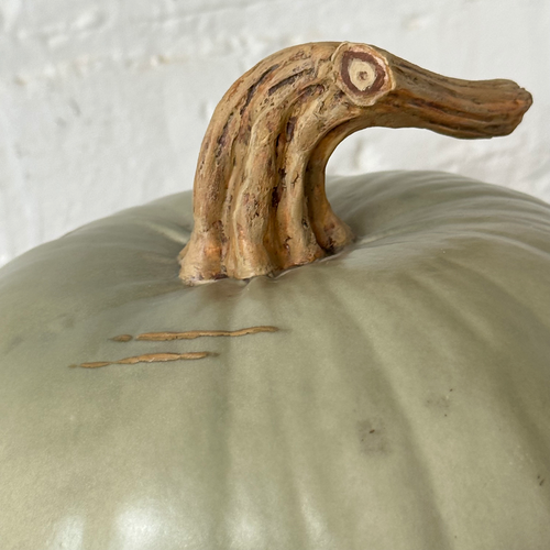 Large Porcelain Crown Prince Squash