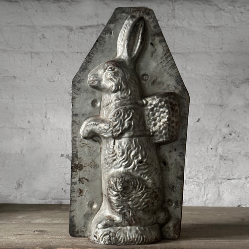 Antique Large Chocolate Rabbit Mold (#12)