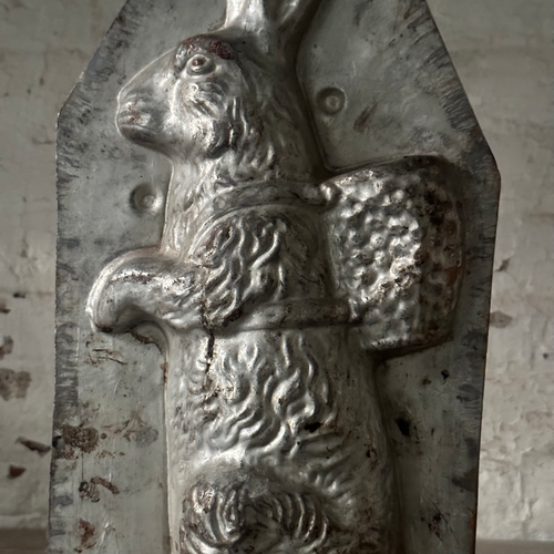 Antique Large Chocolate Rabbit Mold (#12)