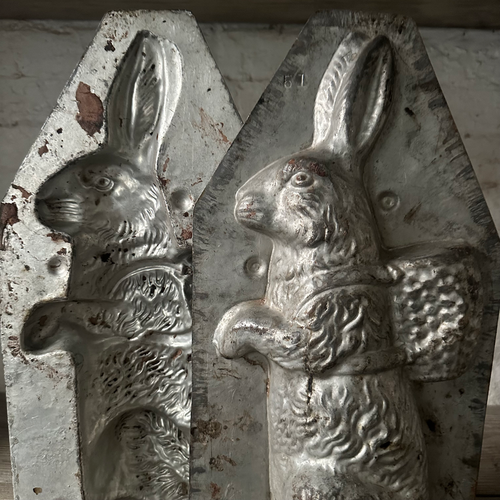 Antique Large Chocolate Rabbit Mold (#12)