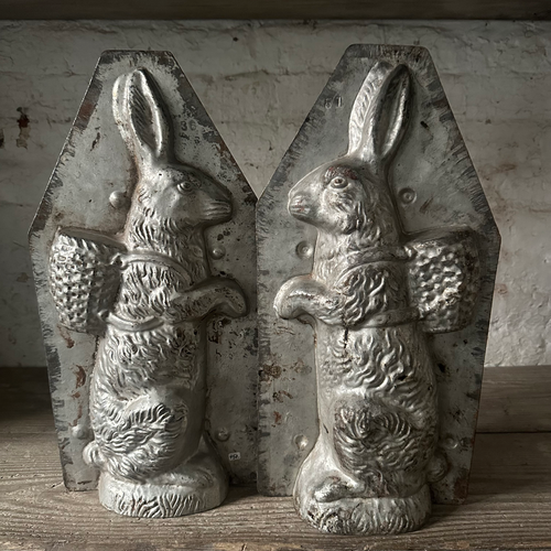 Antique Large Chocolate Rabbit Mold (#12)