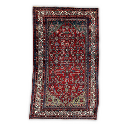 4'2" x 6'9" Antique Malayer Rug #7
