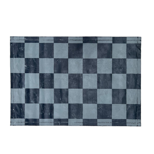 4' x 6' Black Point Mercantile Painted Canvas Mat #13
