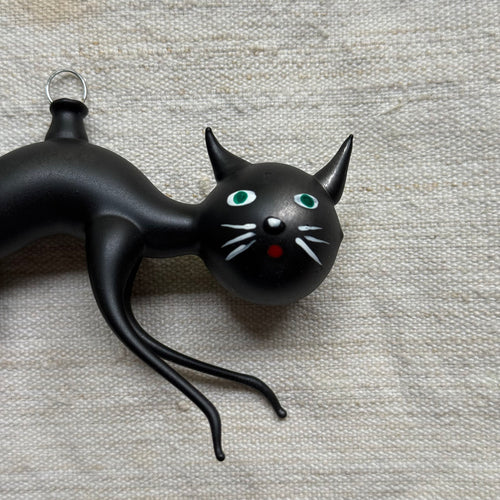 Nostalgic Black Cat Ornament