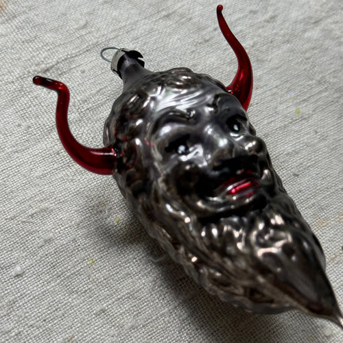 Nostalgic Pinecone Krampus Ornament