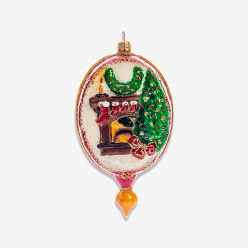Double Sided  Christmas Scenery Ornament