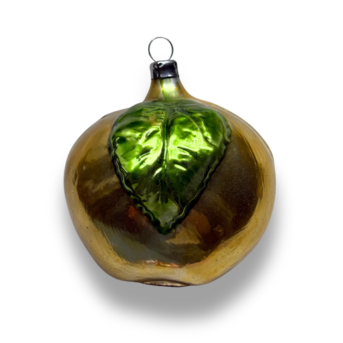 Nostalgic Big Yellow Apple Ornament
