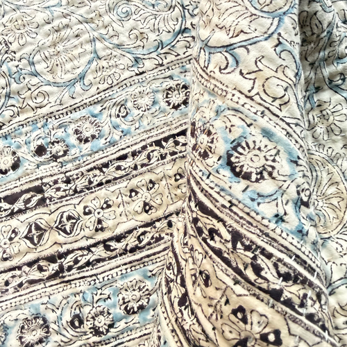 Vintage Sari Double Bedcover (JFDB-02)
