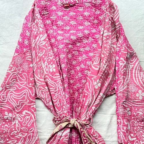 Jeanette Farrier Vintage Sari Robe #3