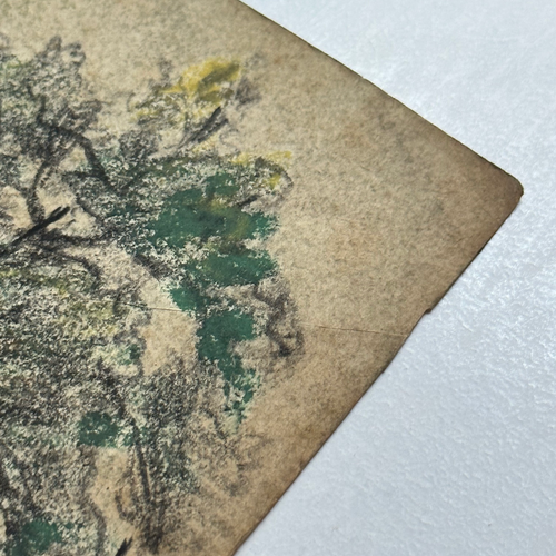 Evert Rabbers Early 20th-century Landscape Drawing (ER2412)