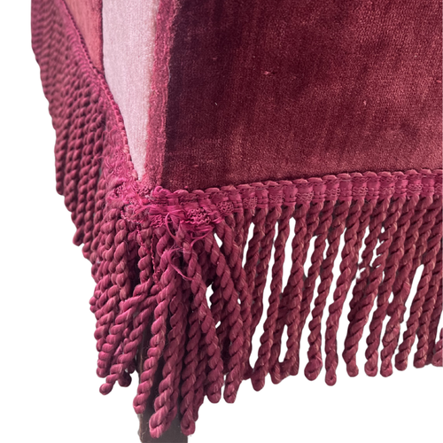 Late 19th-century Tufted Velvet Sofa
