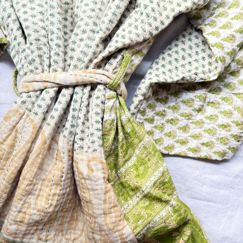 Jeanette Farrier Vintage Sari Robe #4