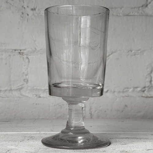 19th-century French Antique Wine Glass (#15)