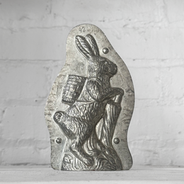 Antique Chocolate Rabbit Tin Mold (#15)
