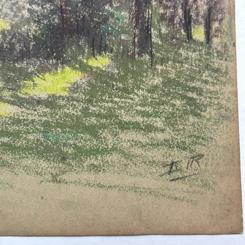 Evert Rabbers Early 20th-century Landscape Drawing (ER2414)