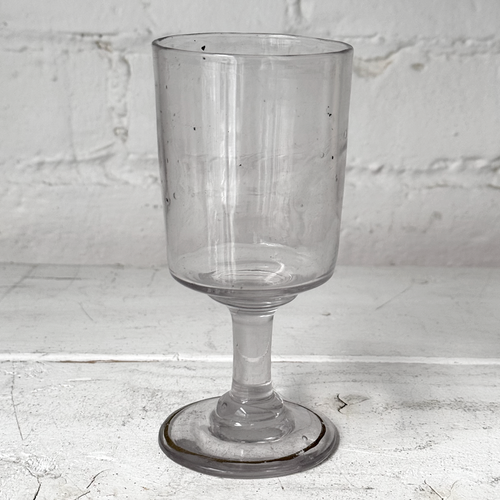 19th-century French Antique Wine Glass (#16)