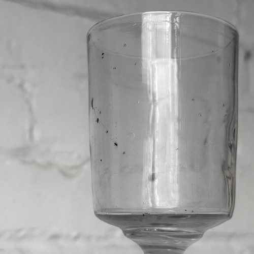 19th-century French Antique Wine Glass (#16)