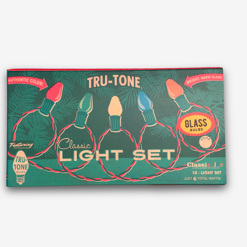 Tru-Tone C7 Multicolor 10-Light Strand Set in Classic