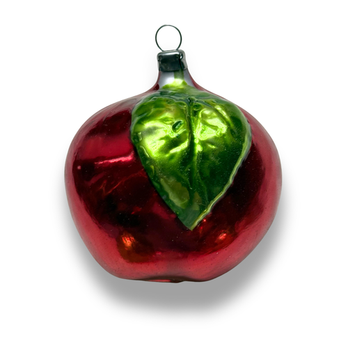 Nostalgic Big Red Apple Ornament