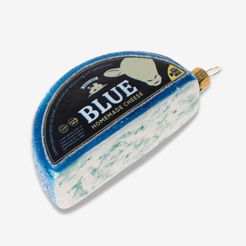 Blue Cheese Ornament