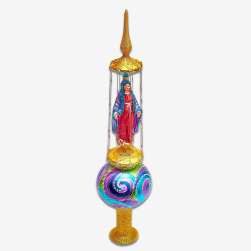 Multicolor Holy Mary Tree Topper