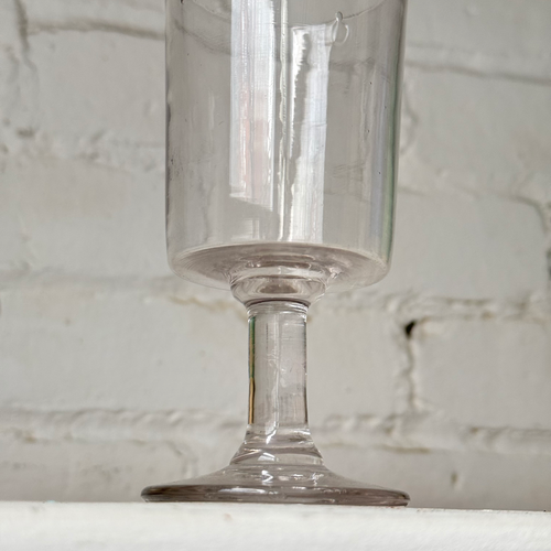 19th-century French Antique Wine Glass (#19)
